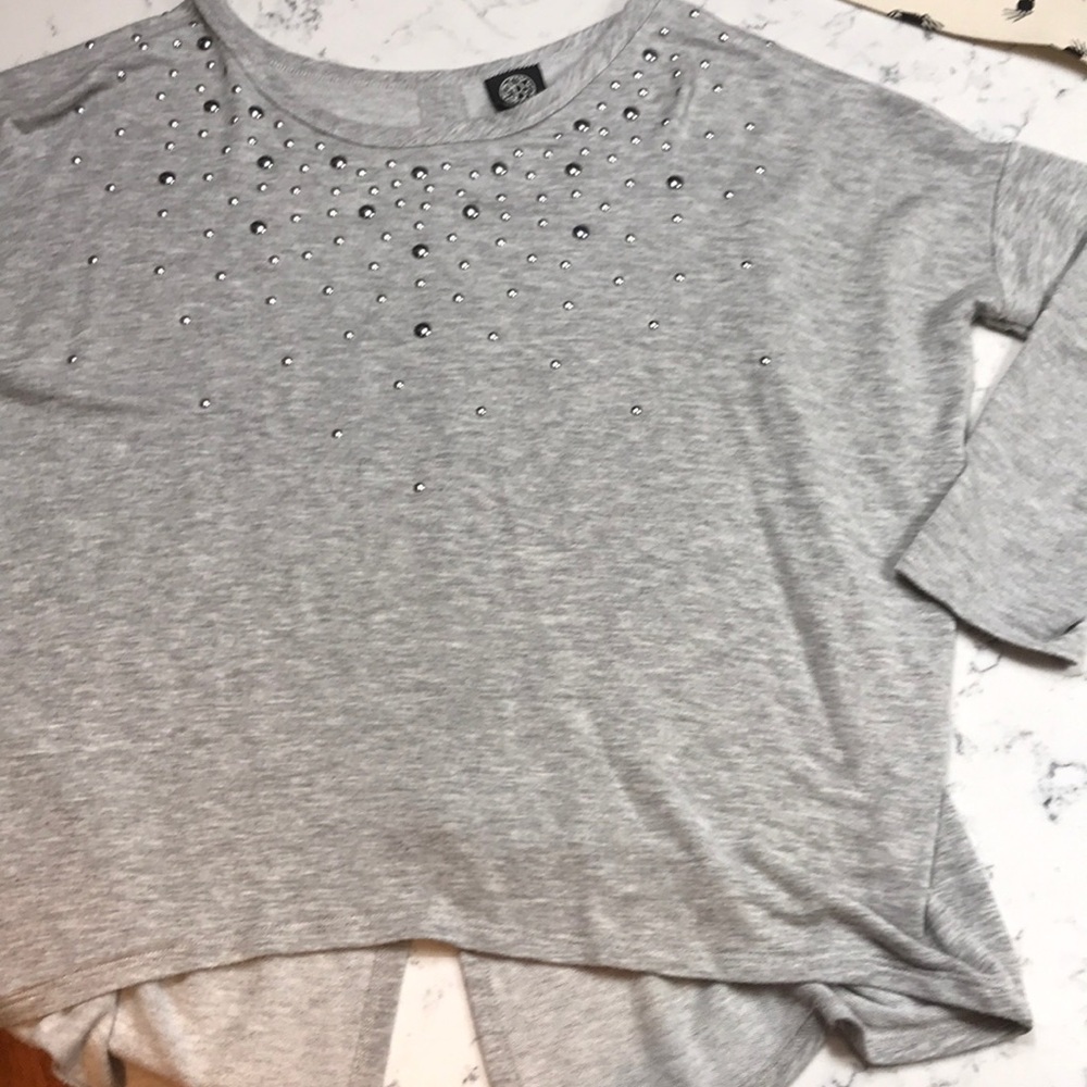 Bobeau long sleeve stylish Tee    large